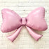 Matte Pink Bow Foil Balloons | 40 Inch