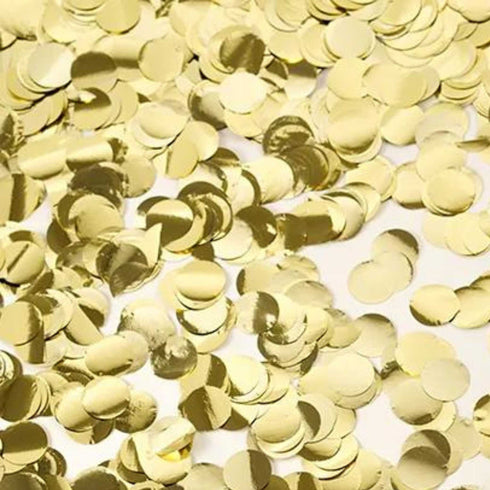 Hand Cut Confetti | Metallic Gold Foil