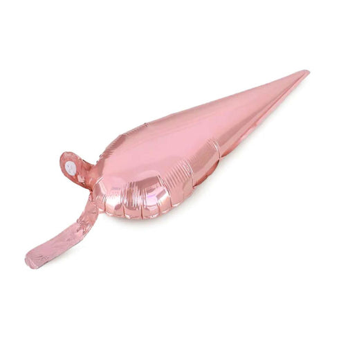 Metallic Light Pink Starburst Foil Balloon | 27 Inch and 40 Inch | Air Fill Only