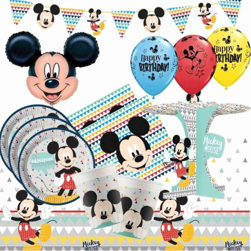 Mickey Mouse Paper Plates | Package 8 | Licensed