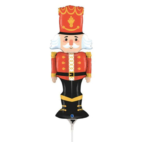 Mini Nutcracker Christmas Foil Balloons | 14 Inch