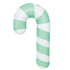 Mini Pastel Mint Green Candy Cane Foil Balloon | 16 Inch | Air Fill Only
