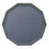 Navy Midnight Blue Paper Plates | Gold Trim | 10.75 Inch | Package 8