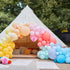 Latex Balloon Garland Kit + Honeycombs | Luxe Summer Pastels