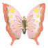 Pastel Pink Soulful Blossom Butterfly Foil Mylar Balloons | 30 Inch