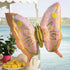 Pastel Pink Soulful Blossom Butterfly Foil Mylar Balloons | 30 Inch