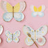 Pastel Butterfly Paper Party Napkins | Mix of 2 Designs | Package 18