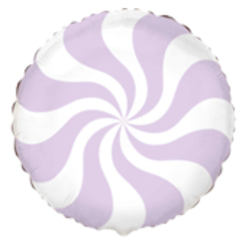 Pastel Pink Swirls Candy Balloons | 18 INCH