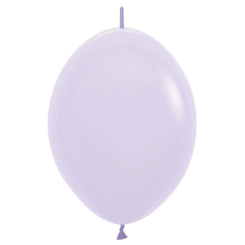 Matte Pastel Lilac | Mini 6 Inch | Sempertex LINK-O-LOON® Latex Balloons | Package 10