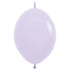 Matte Pastel Lilac | Mini 6 Inch | Sempertex LINK-O-LOON® Latex Balloons | Package 10
