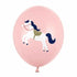Pink Pony Little Horse Latex Balloons | Package 6