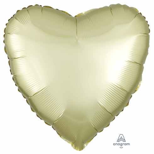 18 Inch | Heart Shaped Foil Balloons | Various Colors