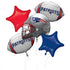 New England Patriots Football Balloons | Super Bowl 2026 Party