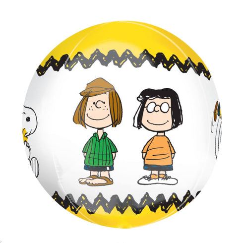 Peanuts Charlie Brown Orbz Foil Balloons | 15 Inch | Licensed