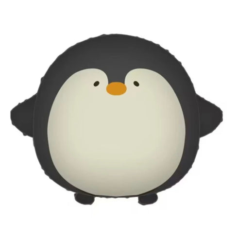Matte Penguin Foil Balloon | Matte Pastel Black | 21 Inch