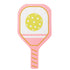 Pink Pickleball Paddle Shaped Paper Napkins | Package 18