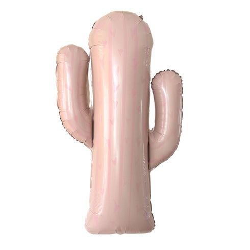 Pink Cactus Foil Balloons | 36 INCH