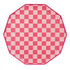Pink Checkered Paper Party Plates | Package 8