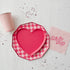 Pink Checkered Paper Party Napkins | Package 20