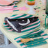 Pink & Green Cabana Striped Paper Napkins | 10.75 Inch | Package 8 (Copy)