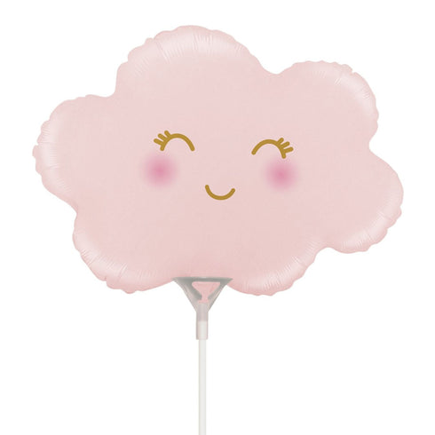 Pink Cloud Mini Balloons | 14 Inch | Air Fill Only