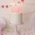 Tall Birthday Party Cake Candles | Pastel Mix | 5 INCH