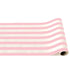 Cabana Pink and White Paper Party Table Runners | 19.5 x 150 Inch | Made in USA