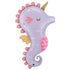 Pretty Purple Magical Seahorse Balloons | 36 Inch
