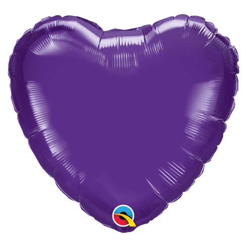 18 Inch | Heart Shaped Foil Balloons | Various Colors