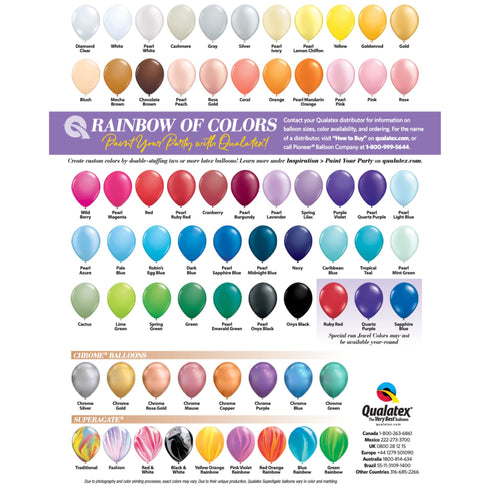 Pearl Pink Latex Balloons | 16 INCH (40cm) | Package 6