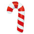 Red Candy Cane Foil Balloon | 46 INCH