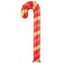 Candy Cane Foil Balloons | 55 Inch & 30 Inch | Pink, Green, Red and Blue | Air Fill Only