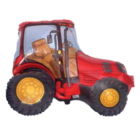 Mini Red Tractor Balloon | 12 INCH | Air Fill