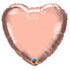 Heart Foil Balloons | Rose Gold Metallic | 18 Inch
