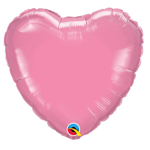 18 Inch | Heart Shaped Foil Balloons | Various Colors