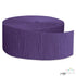 Royal Purple Crepe Paper Party Streamers | 81'