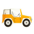 Safari Jeep Shaped Paper Party Plates | Package 8