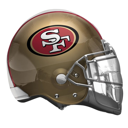 San Francisco 49ers Football Helmet Foil Balloons | 21 Inch