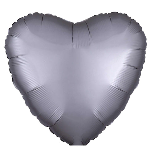 18 Inch | Heart Shaped Foil Balloons | Various Colors