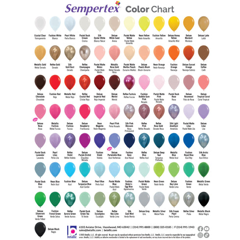 Fashion Blue | 24 Inch | Sempertex (Betallatex) Latex Balloons