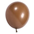 Deluxe Coffee Brown | Sempertex LINK-O-LOON® Latex Balloons | 12 INCH | Package 10