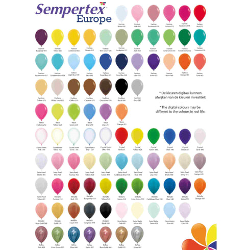 Matte Pastel Pink | 18 Inch | Sempertex (Betallatex) Latex Balloons | Package 6