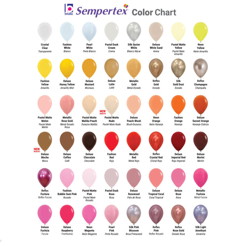 Deluxe White Sand | 11 INCH | Sempertex (Betallatex) Latex Balloons | Package 10