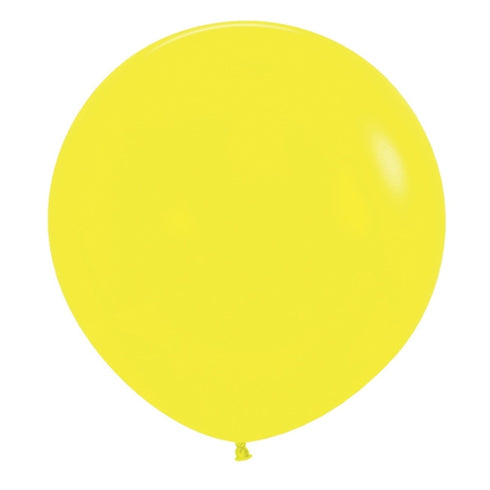 Fashion Yellow | 24 Inch | Sempertex Latex Balloons | Each