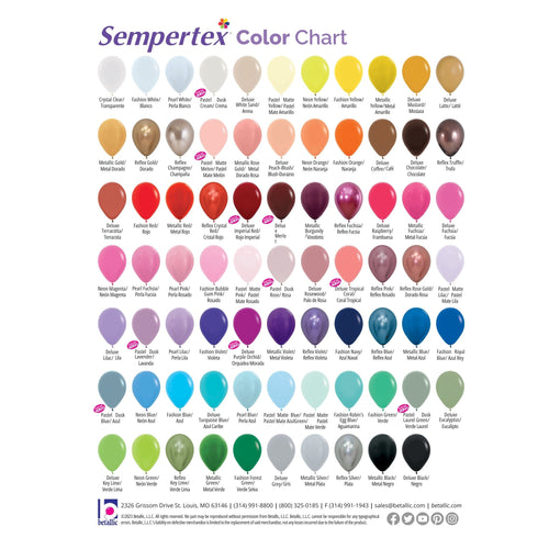 Deluxe Sunset Orange | 24 Inch | Sempertex (Betallatex) Latex Balloons | Each