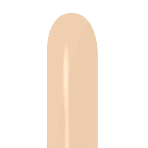 Matte Malibu Peach | 260 | Sempertex Modeling Latex Balloons | Package 10