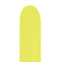 Neon Yellow | 260 | Sempertex Modeling Latex Balloons | Package 10
