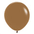 Deluxe Mocha Brown | 18 Inch | Sempertex Latex Balloons | Package 6
