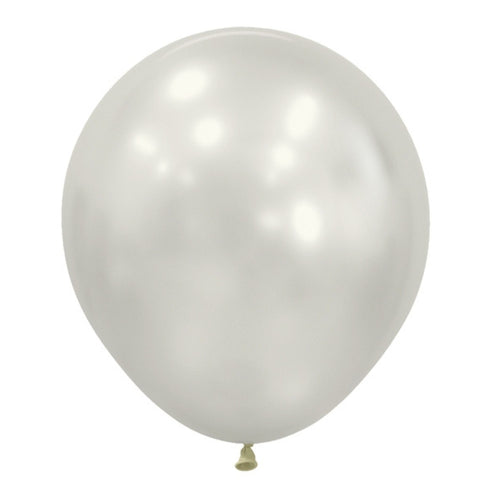 Silk Oyster White Latex Balloons | 24 Inch | Sempertex | Each