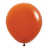 Deluxe Sunset Orange | 18 Inch | Sempertex (Betallatex) Latex Balloons | Package 6